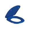 AKW - Blue Ergonomic Toilet Seat with Lid
