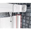 AKW Captive Shower Curtain System - 2m Length (Curtain not included)