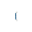 AKW 300x35 Natural Grip Plastic Blue Grab Rail