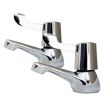 AKW Lever Handle Bath Taps (Pair)