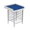 Granberg Changing Table 327, Fixed Height, Border Height 50mm - Mattress, 5x Baskets - 800x800mm