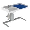 Granberg CARE 343, Height ADJ, Corian Changing Table, Bathtub Left, Mixer Tap, Mattress - 1400x700mm