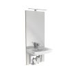 Granberg Manual Height Adjustable Washbasin - BASICLINE 401-11-05 - Incl. Mixer Tap with 150 mm Lever