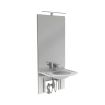 Granberg Manual Height Adjustable Washbasin - BASICLINE 401-15-05 - Incl. Mixer Tap with 150 mm Lever - White