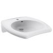 Granberg 425-003 Ergonomic Washbasin, Tap Hole, Overflow - 550x550mm