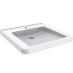 Granberg 425-010UB Ergonomic Washbasin, Tap Hole, No Overflow - 600x550mm