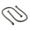 Granberg Flexible Water Hoses - 500mm Length - Union Nut G 3/8" - Pair
