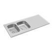 Granberg ESH Stainless Steel Sit-on Sink for a Mini Kitchen - Sink unhanded,  Choice of Size