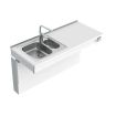 Granberg Wall Mounted Motorised Sink Module 6300-ES20 - Left, Choice of Widths 790-1590mm