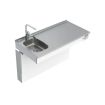 Granberg Wall Mounted Motorised Sink Module 6300-ESF - Left, Choice of Widths 990-1190mm