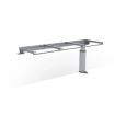 Granberg Baselift Plusmodule Right 6316LA - Floor Mounted, 40mm Front Height Adjustable Worktop Lift Extension - 1001-1800mm