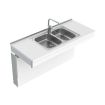 Granberg Wall Mounted Manual Sink Module 6380-ES30 - Centre, Choice of Widths 990-1590mm