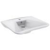 Granberg 425-001 Ergonomic Washbasin, Tap Hole, Overflow - 600x490mm