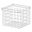 Pressalit PLUS Basket for Face Cloths, 212 x 212 x 174mm - Mounts on Horizontal Plus Wall Track