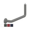 Pressalit PLUS Anglehandrail Section 400x154mm, Incl. Wall Rosette - Choice of Colour