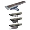 Purusline Living 600mm Linear Drain, Bronze Frame & Tile Insert - Outlet Choice