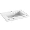 Pressalit MATRIX SMALL Washbasin with Overflow - 600x490mm