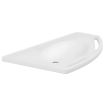 Pressalit MATRIX ANGLE Washbasin, without Overflow, Right-facing - 1000x571mm
