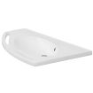 Pressalit MATRIX ANGLE Washbasin, with Overflow, Left-facing - 1000x571mm