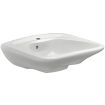 Pressalit MATRIX CURVE Ergonomic Washbasin with Overflow - 600x490mm
