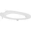 Pressalit Toilet Seat Dania without Cover, Universal Hinge (B83) - White