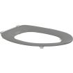 Pressalit Toilet Seat Dania without Cover, Extra Strong Crossbar Hinge (D92) - Anthracite Grey