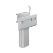 Pressalit PLUS Wash Basin Bracket with Wired Hand Control, Electrically Height Adjustable & Sideways Adjustable