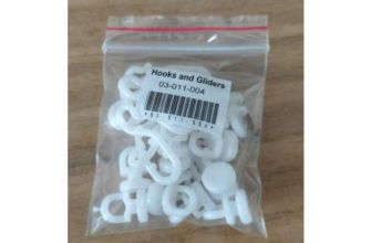 AKW - Shower Curtain Hooks and Gliders Pack (x11)