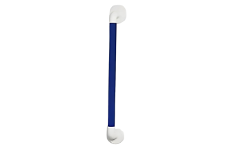 AKW - Heavy Duty Plastic Fluted Grab Rail 1067x32mm - Blue