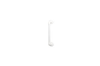 AKW - 300mm Straight Plastic Rail White