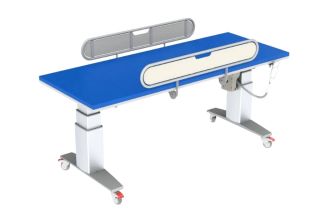 Granberg Care 345, Height ADJ Changing Table, Rechargeable Battery, 2x Folding Gates - 1400x700mm