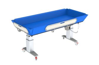 Granberg 346 Height ADJ, Mobile Shower Trolley, Rechargeable Battery - 1800x700mm