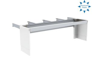 Granberg Height Adjustable Kitchen Island, Centerlift 6490 - White