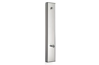 Inta Stainless Steel Shower Panel w/ Vandal Resistant Shower Head & Thermostatic Control
