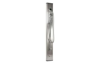 Inta Wall-mounted Thermostatic Shower Panel w/ Riser Rail, Handset & Hose