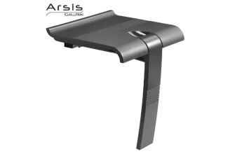 Pellet ARSIS Foldaway Shower Seat, Anthracite