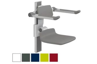 Pressalit R7334 PLUS Seat 310, Manually Height Adjustable - Choice of Colour