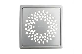 Purus PK155 Stainless Steel Drop Grate for Tiled Floors, 155 x 155mm
