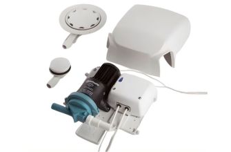 Whale Instant Match Shower Drain Kit, Wireless Bluetooth, Electric Shower - Wet Floor & Tray